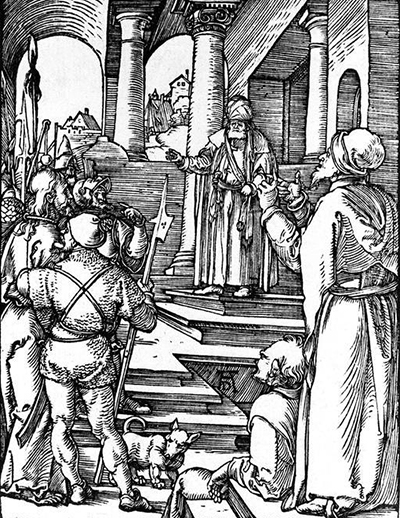 Christ before Pilate Albrecht Durer